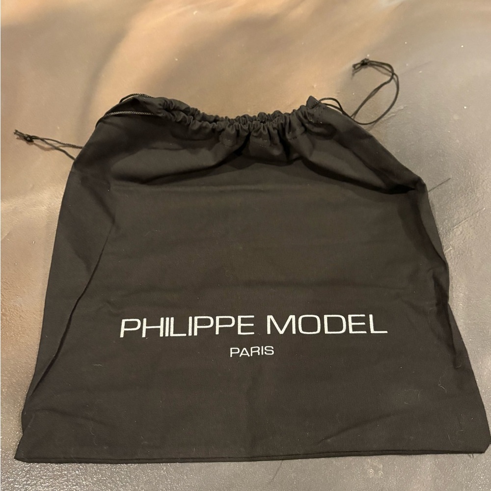PHILIPPE MODEL PARIS Drawstring Logo Dust Bag Designer Luxury Travel Tote 14x13